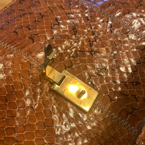 Vintage snake skin leather purse - Picture 10 of 10